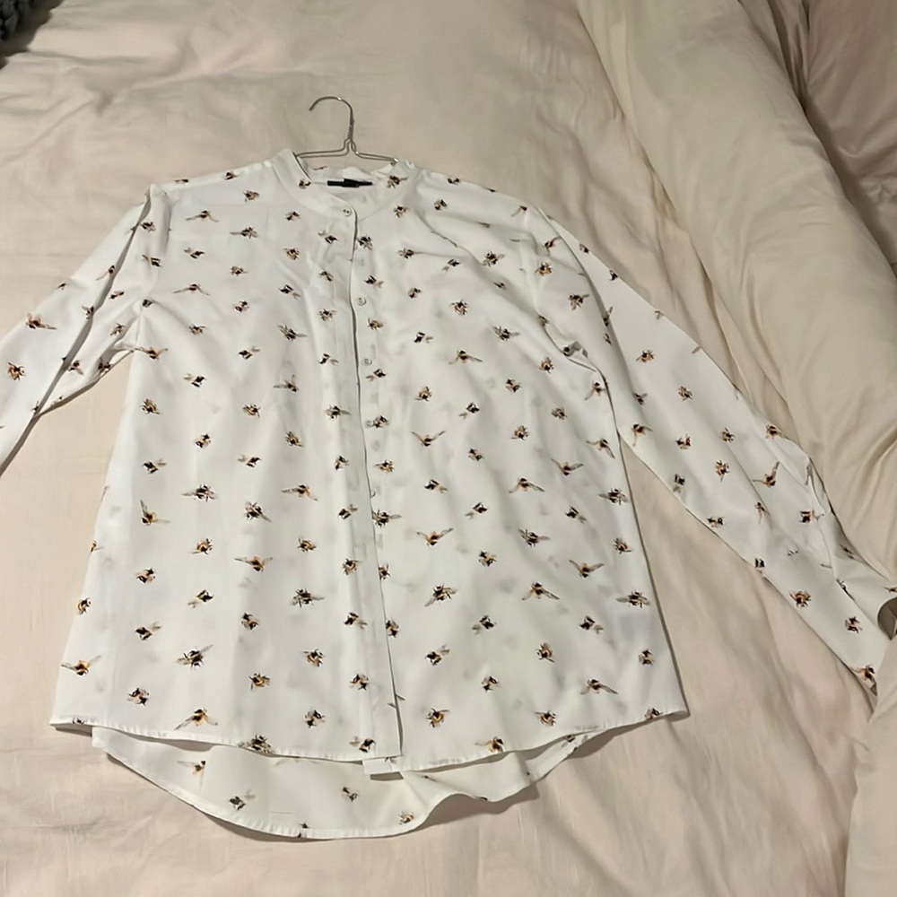 Victoria Beckham for Target bumblebee blouse